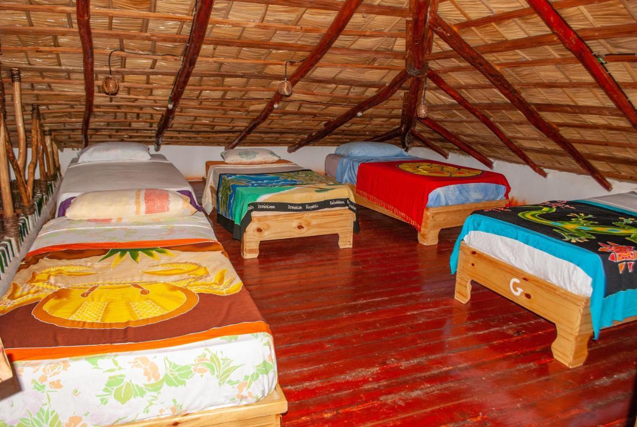 Hostel La Ballena Backpacker Las Galeras Exterior foto